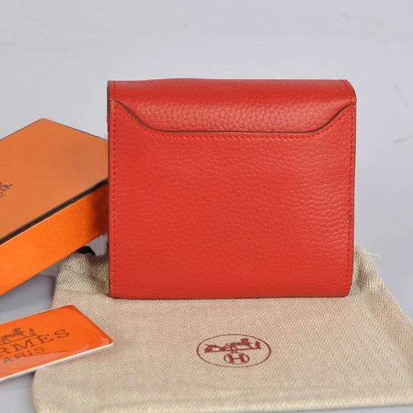 Cheap Fake Hermes Constance Wallets Togo Leather A608 Red